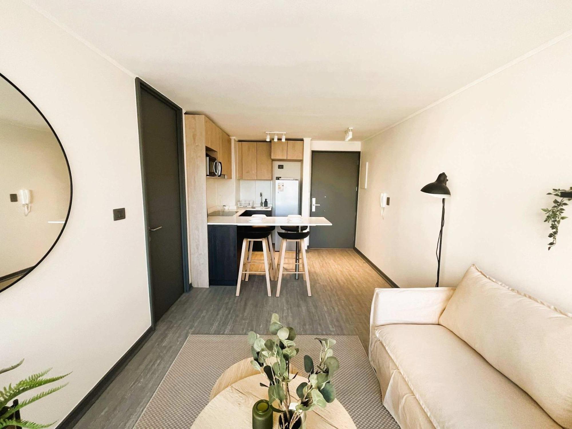 Hom I Renovado Depto 1d1b 2pax En Argomedo Apartamento *